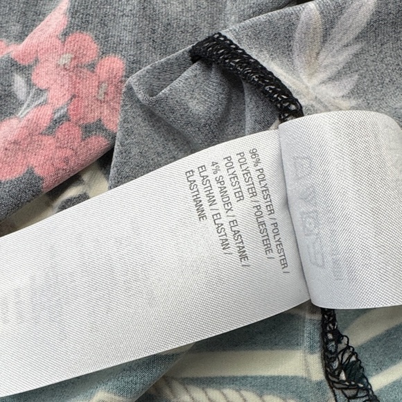 Susan Graver Black Floral Kimono and shirt set NEW L - Picture 11 of 12